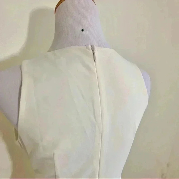 Tobi off-white structured faux wrap dress - Picture 5 of 7